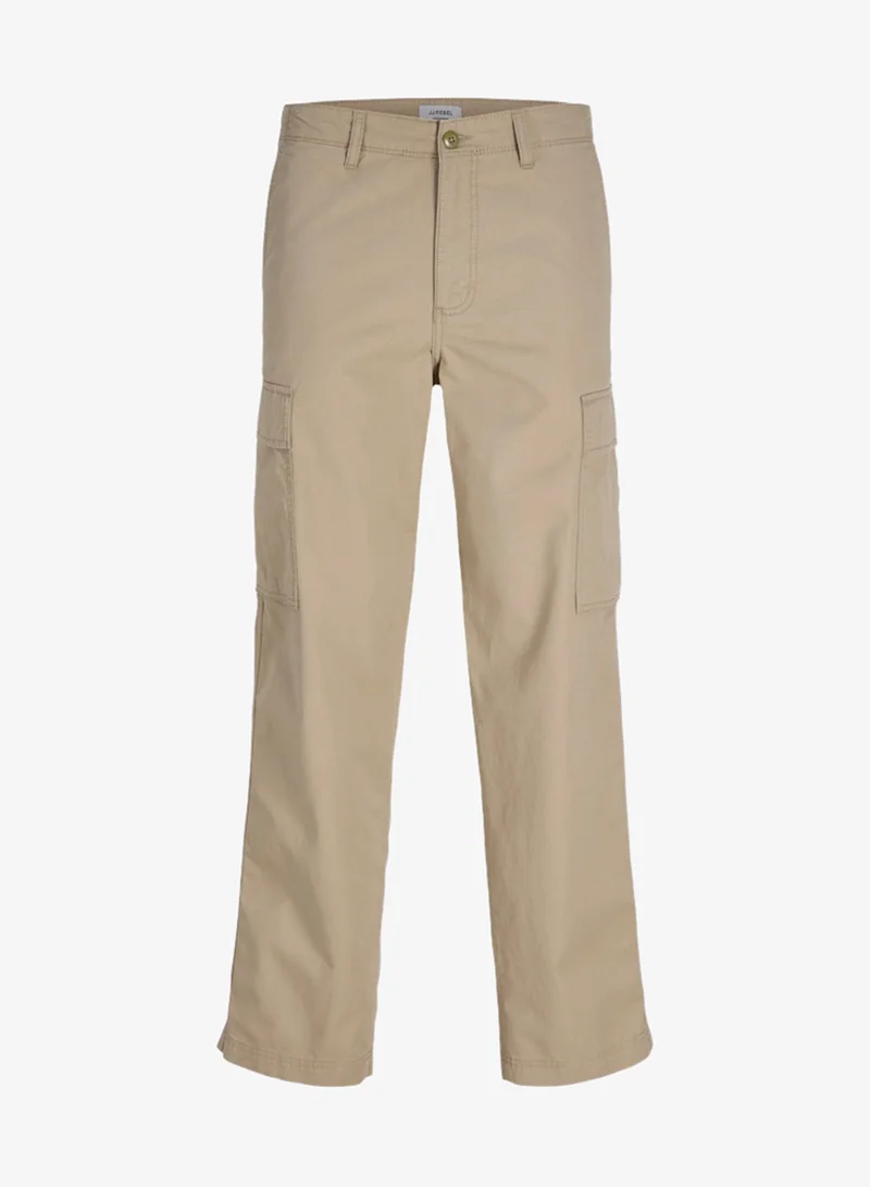 JJ Rebel  Regular Fit Cargo Pants for Men | Best Price UAE